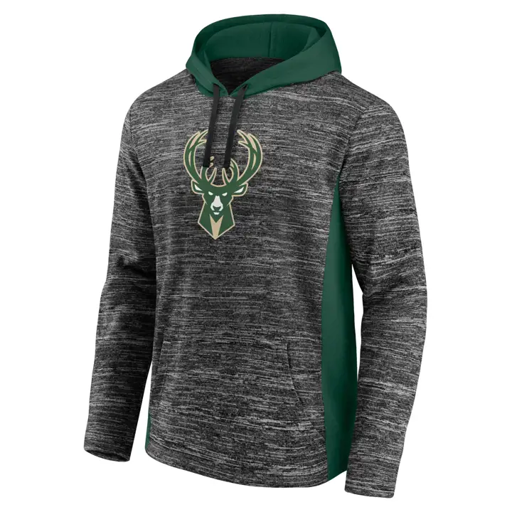 Milwaukee Bucks NBA Hoodie Chiller gris/vert Rookie