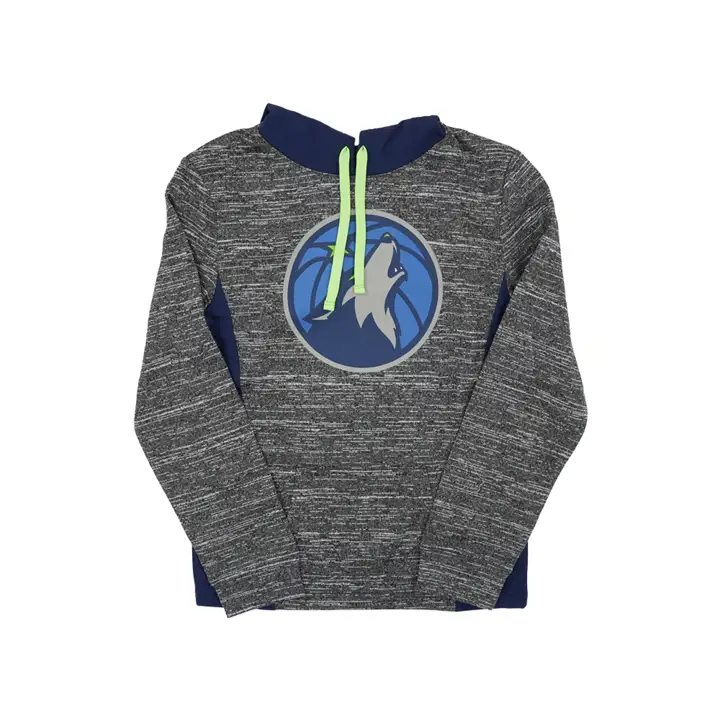 Minnesota Timberwolves NBA Rookie Chiller Hoodie gris/marine