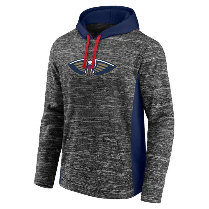 Sweat à capuche New Orleans Pelicans NBA Rookie Chiller gris/marine