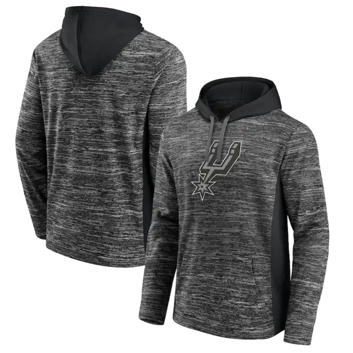 San Antonio Spurs NBA Rookie Chiller Hoodie gris/noir