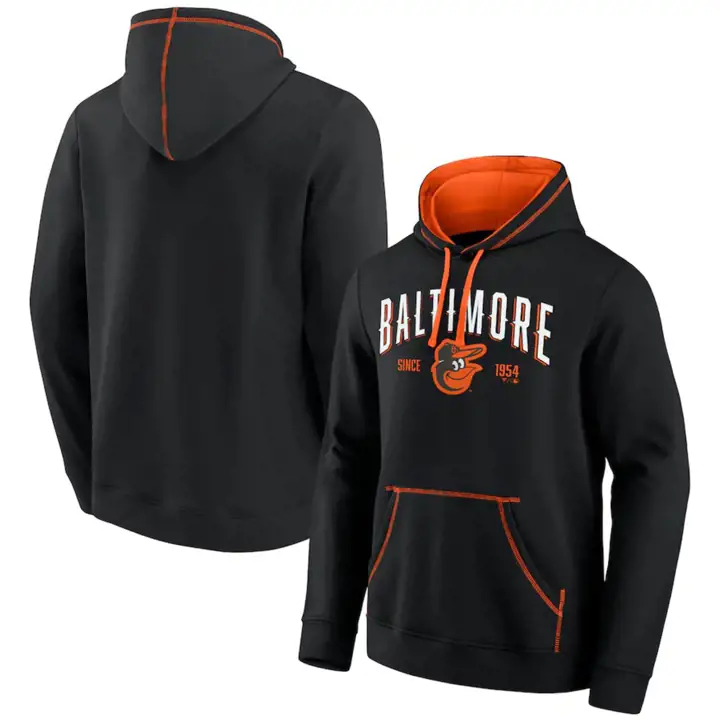 Baltimore Orioles MLB Rookie Ultimate Hoodie BLK