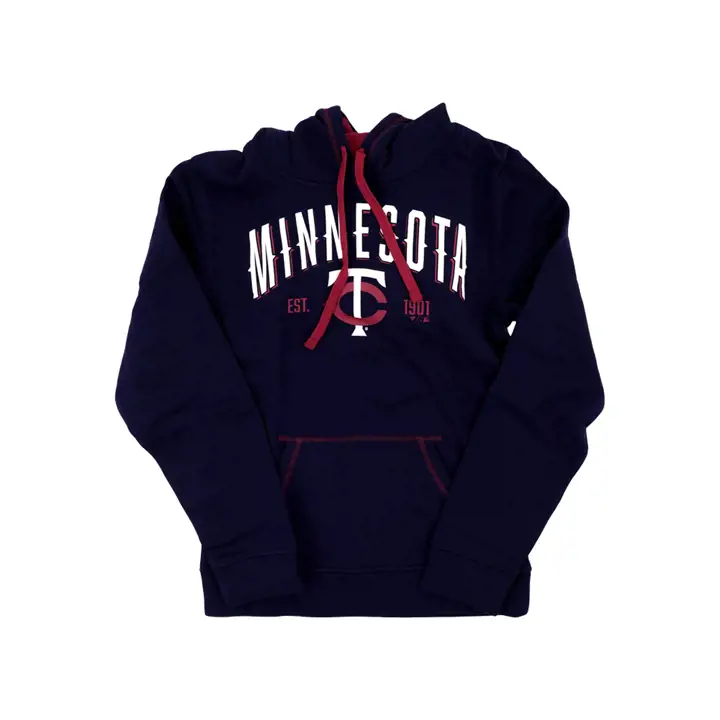 Sweat à capuche Ultimate MLB Rookie Minnesota Twins BLEU MARINE