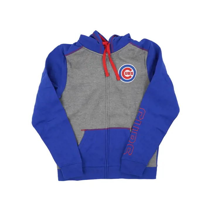 Chicago Cubs MLB Polaire Bloquée Zippée RBL/ROUGE