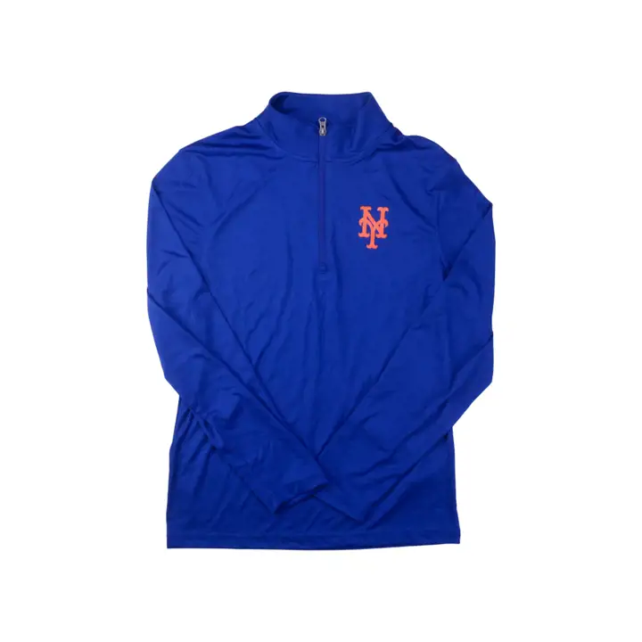 New York Mets MLB Équipe Rookie 1/4 Zip RBL