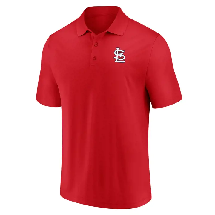 Polo de l'équipe recrue MLB des Cardinals de St. Louis ROUGE