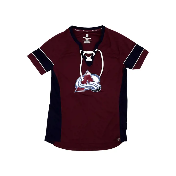 Haut Athena Block Party pour femme Colorado Avalanche LNH 21 Bur