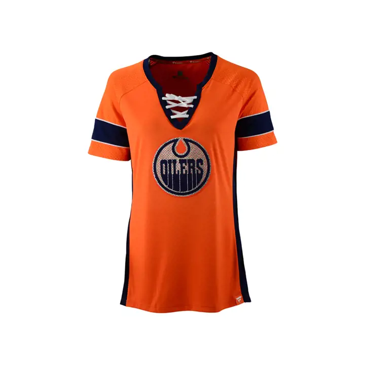 Haut pour femme Edmonton Oilers NHL Block Party Athena 21 org/Na