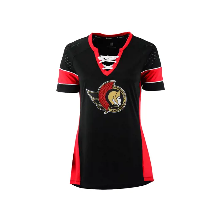 Chandail Athena Femme Ottawa Senators LNH Coupe ample 21 blk/Re