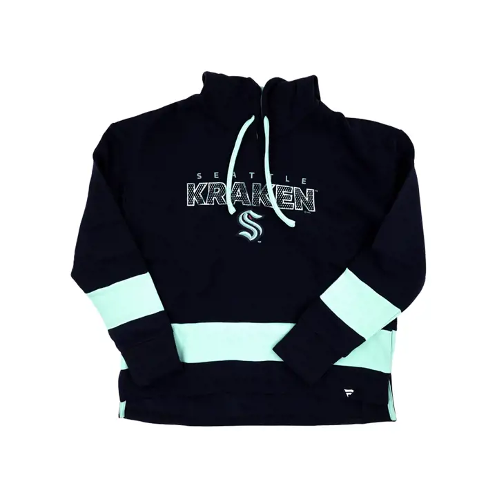 Seattle Kraken NHL Femme Block Party Couleur Bloc Capuche 21 N