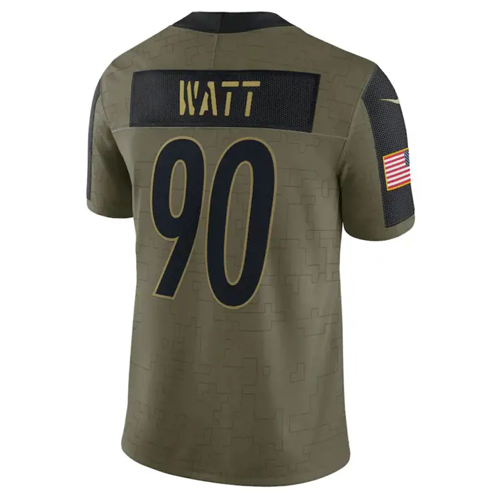 Maillot limité Pittsburgh Steelers NFL Salute to Service 21
