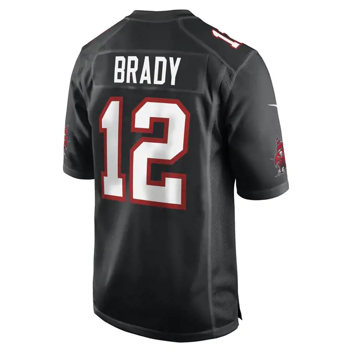 MAILLOT DE MODE BUCCANEERS NFL SBLV Tom Brady noir