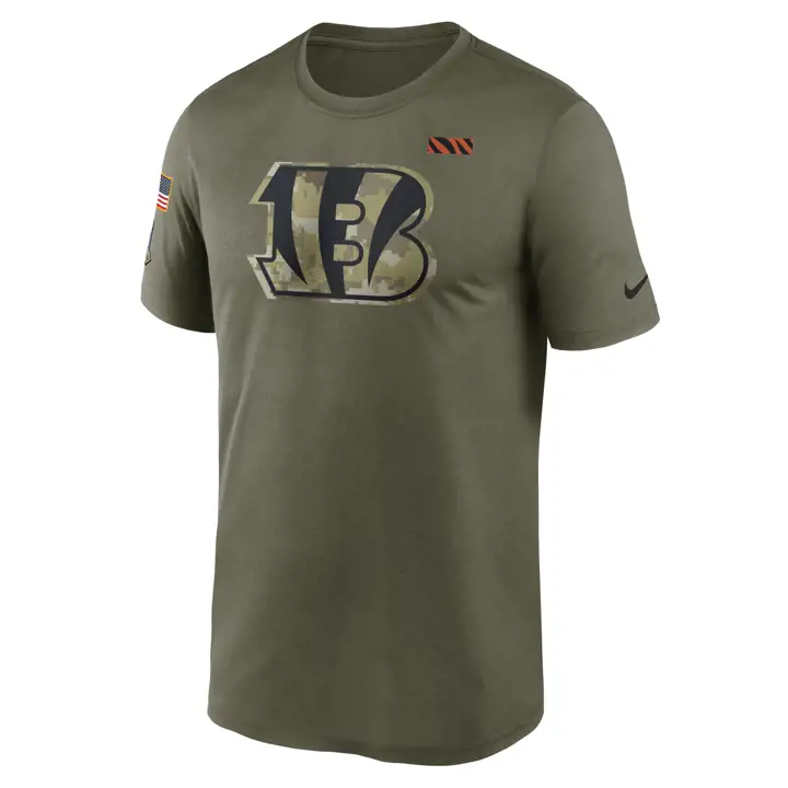 T-shirt Légende NFL Salute to Service des Cincinnati Bengals 21 G