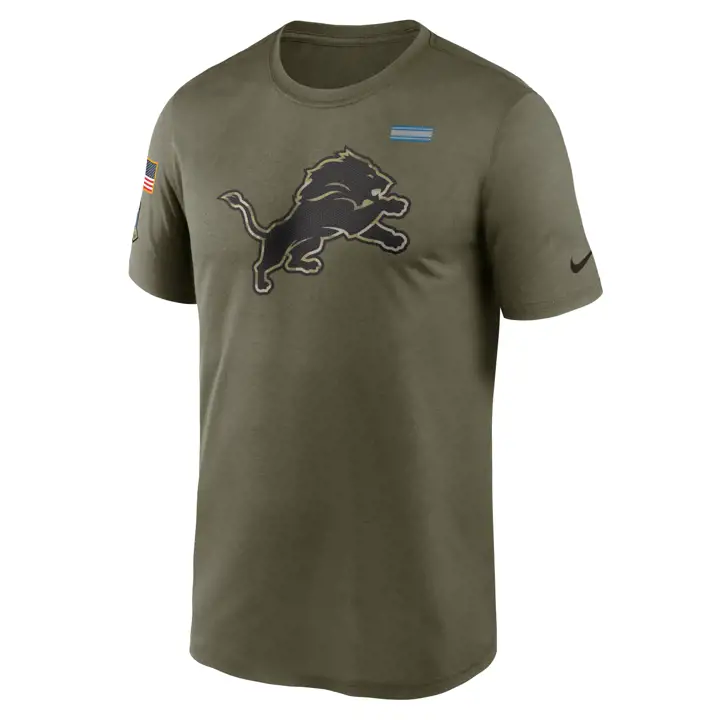 T-shirt Detroit Lions NFL Salute to Service Legend 21 GRN