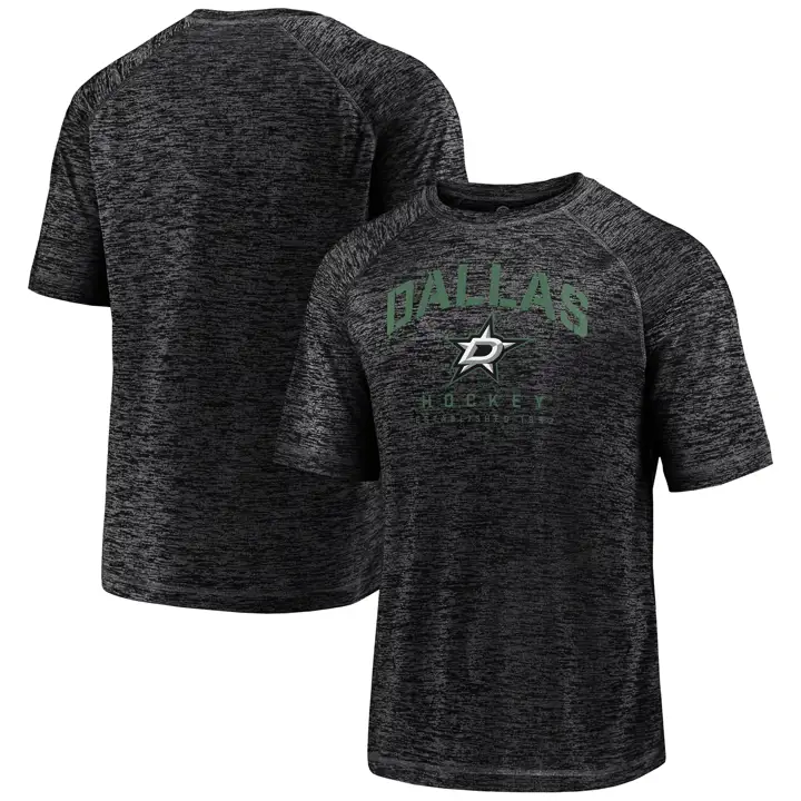 T-shirt strié noir Dallas Stars NHL Battle Ready
