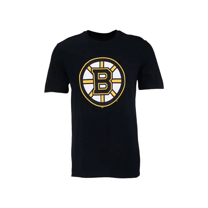 T-Shirt Boston Bruins NHL Logo Principal Noir