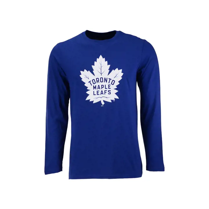 T-shirt à manches longues Toronto Maple Leafs NHL Prime Logo Bleu foncé
