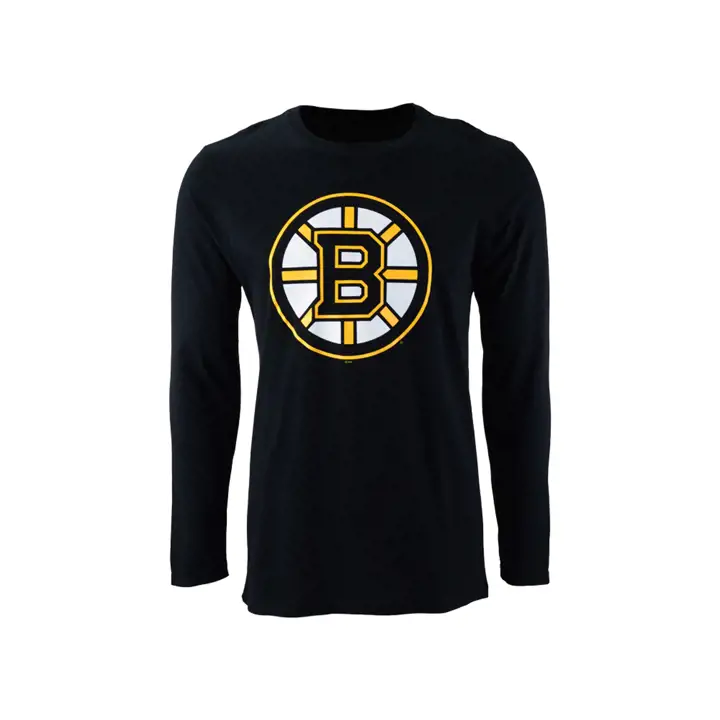 T-shirt à manches longues Boston Bruins NHL Prime Logo NOIR