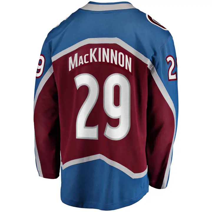 Maillot Colorado Avalanche NHL Breakaway Joueur Nathan MacKin