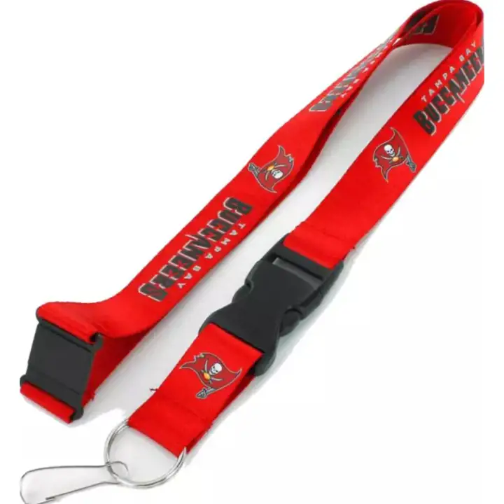"Lanière Tampa Bay Buccaneers 1 po, boucle détachable, assortiment"