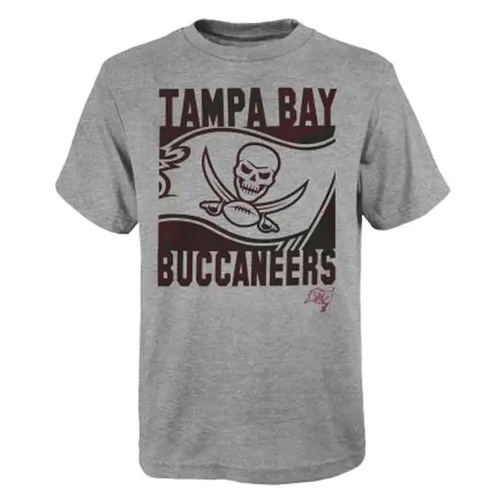 T-SHIRT ENFANT NFL BUCCANEERS ELEMENT 21 gris