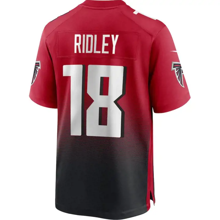 Maillot de match NFL Falcons Calvin Ridley noir