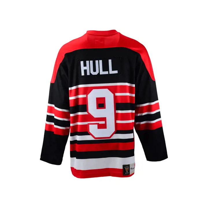 Maillot BlackHawks NHL Heritage Breakaway Bobby Hull ROUGE/NOIR