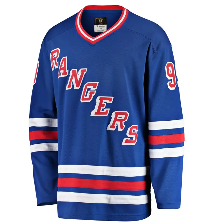 Maillot NY Rangers NHL Heritage Breakaway Wayne Gretzky BLEU