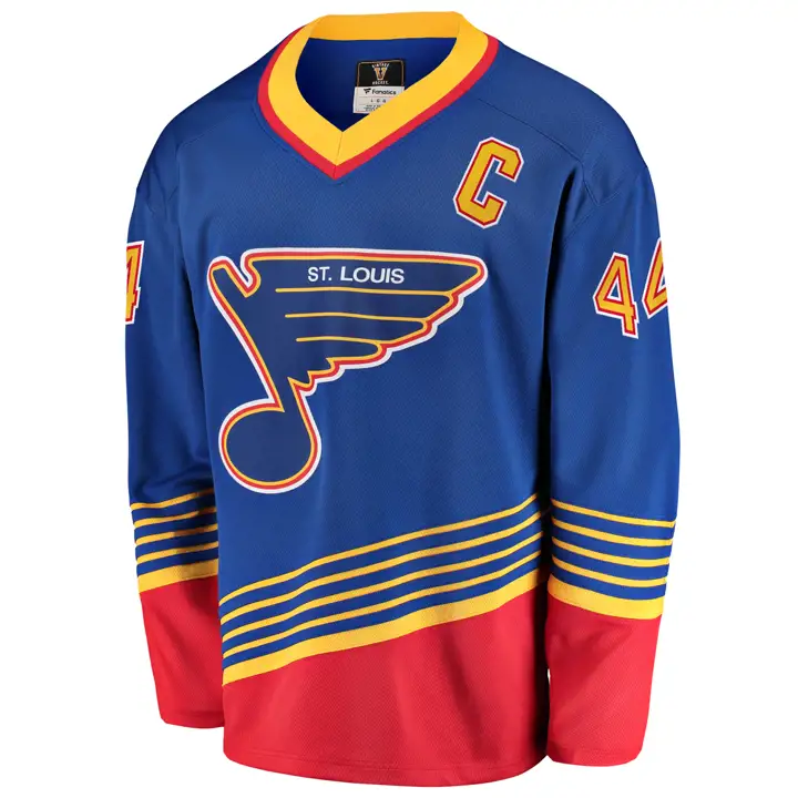 Maillot Breakaway Blues LNH Héritage Chris Pronger BLEU