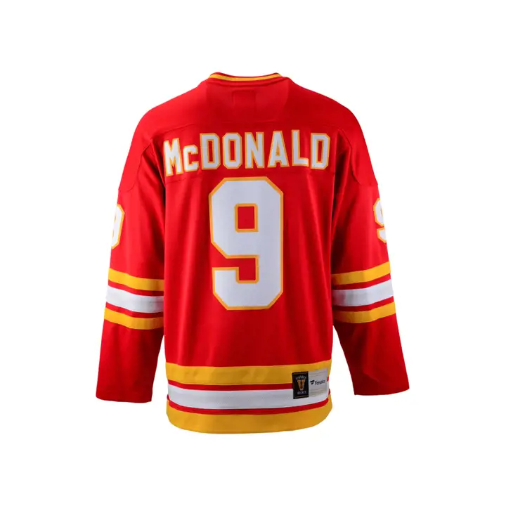 Maillot Heritage Breakaway Lanny McDonald ROUGE des Flames de la LNH