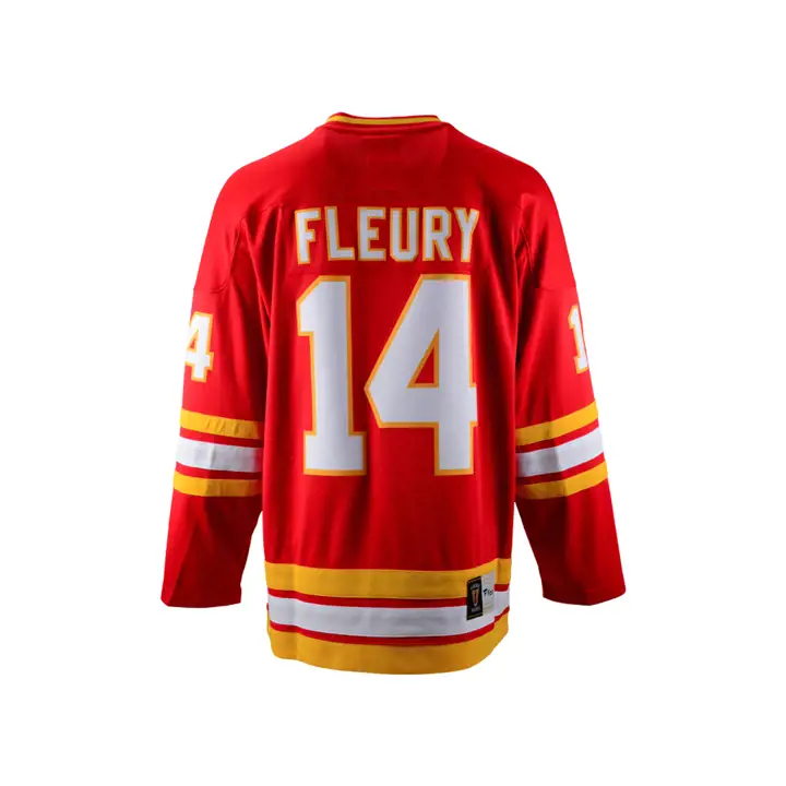 MAILLOT NHL Flames Heritage Breakaway Theo Fleury ROUGE
