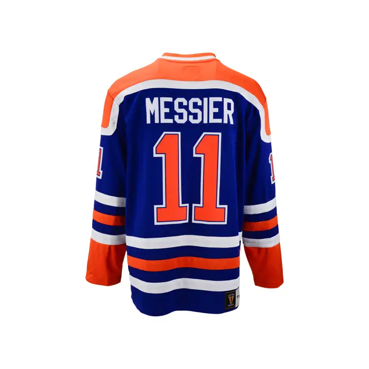 Maillot Oilers NHL Heritage Breakaway Mark Messier BLEU