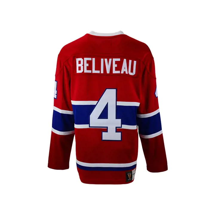 CANADIENS Maillot NHL Heritage Breakaway Jean Béliveau ROUGE