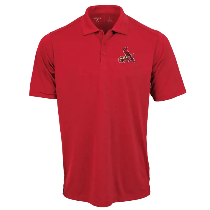 Polo hommage MLB des Cardinals de St. Louis rouge