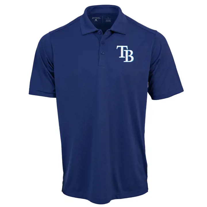 Polo hommage MLB Tampa Bay Rays bleu marine