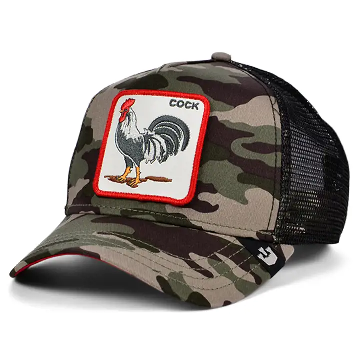 Goorin Brothers CAMIONNEUR INCURVÉ COQ TOUT AMÉRICAIN CAMO/B