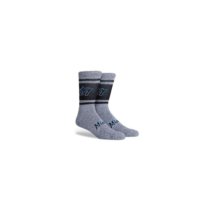 Miami Marlins MLB Varsity Crew noir/bleu sarcelle