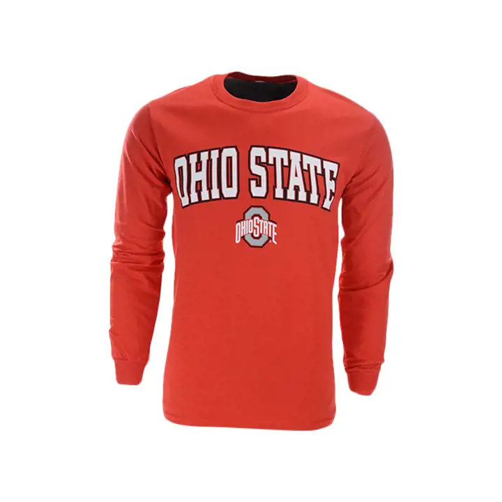 T-shirt à manches longues Ohio St B NCAA rouge