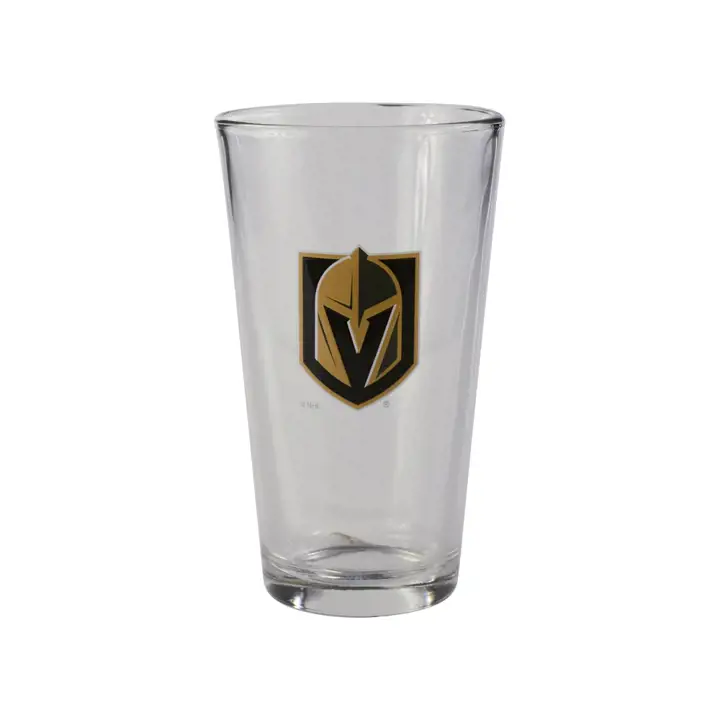 Verre à pinte Vegas Golden Knights 16 oz avec logo en relief