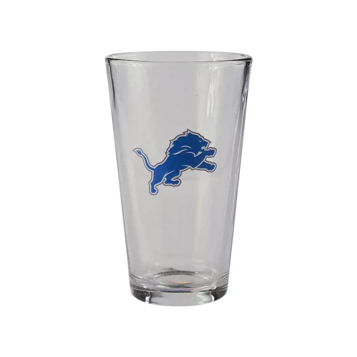 Verre à pinte Detroit Lions de 47 cl avec logo en relief