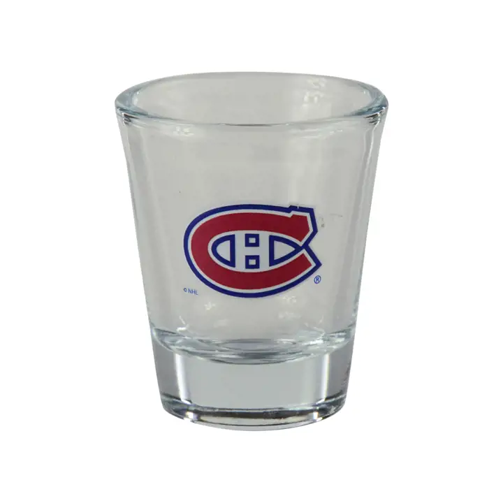 Verre à shot de 2 oz. avec logo des Canadiens de Montréal