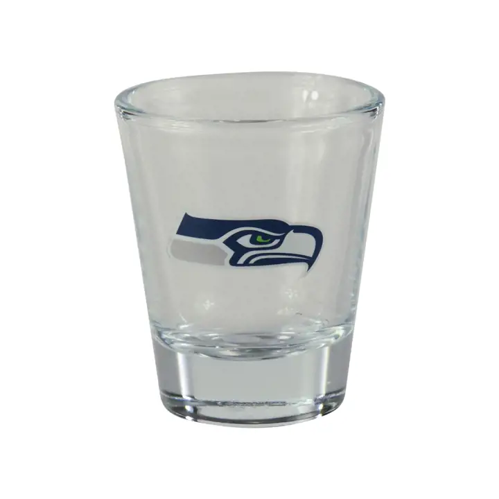 Verre à shot Seattle Seahawks 59 ml avec logo de l'équipe