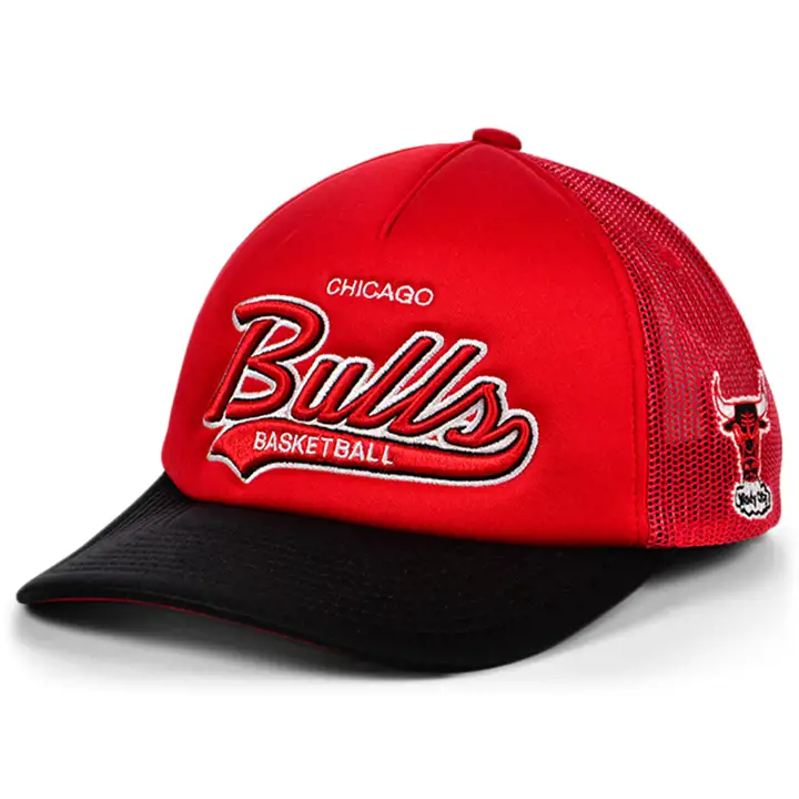 CASQUETTE SNAPBACK CHICAGO BULLS HWC TRUCK STOP rouge/noir