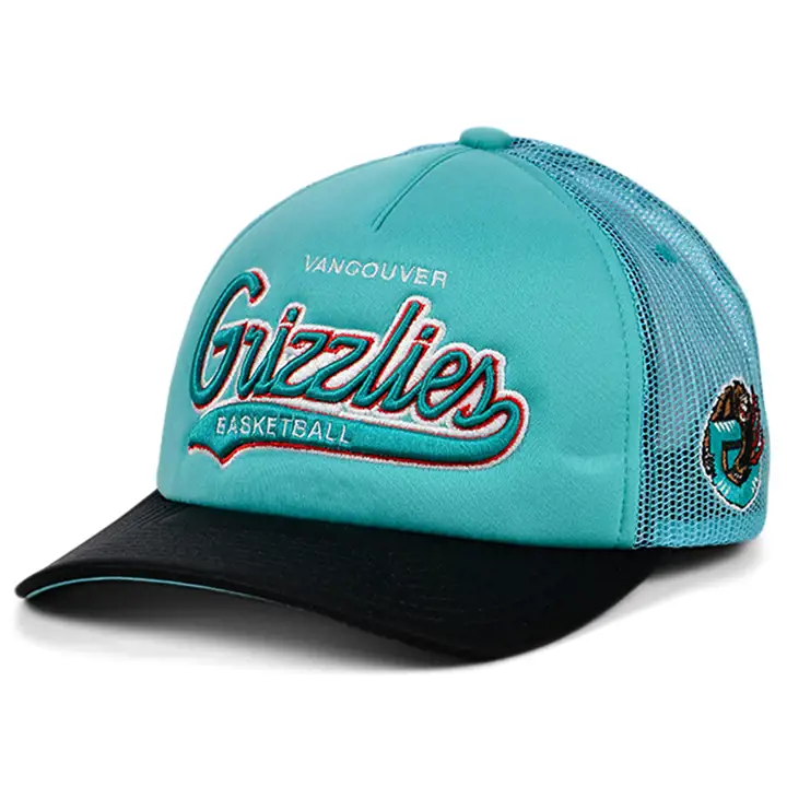 CASQUETTE SNAPBACK VANCOUVER GRIZZLIES HWC TRUCK STOP sarcelle/noir