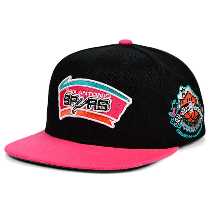 SAN ANTONIO SPURS HWC ALL STAR COLOR SNAPBACK blc/ros