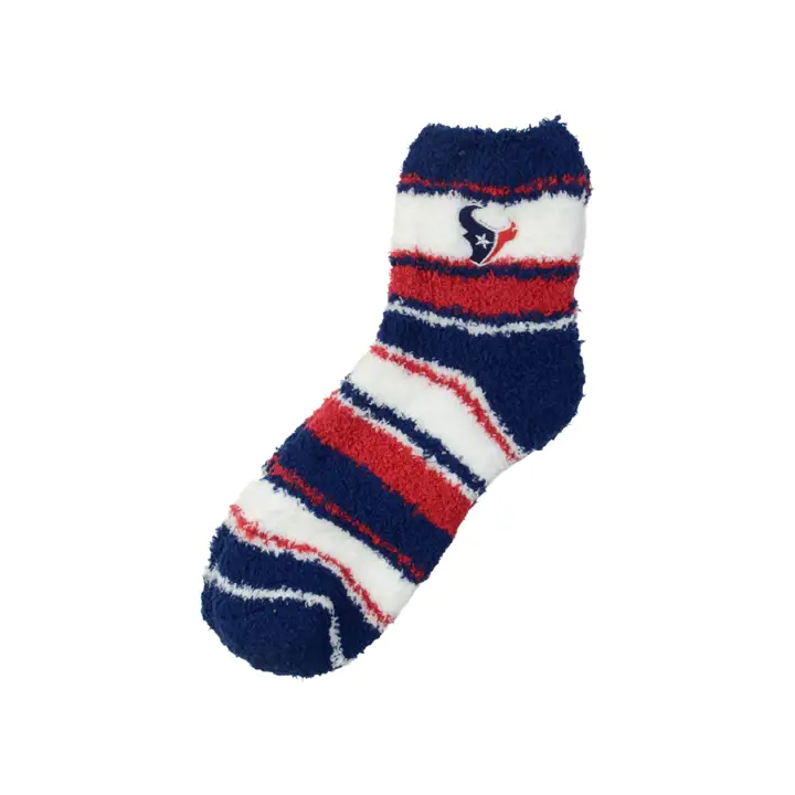 Houston Texans Skip Stripe Sleepsoft BLC/NAVY/RED