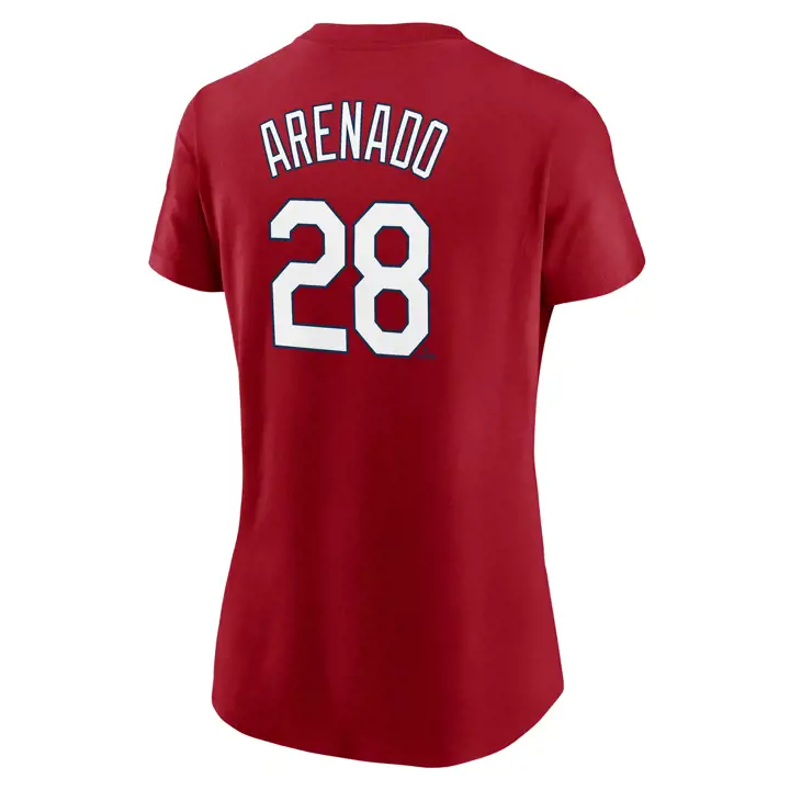 T-shirt Femme STL CARDS MLB Nolan Arenado N&N rouge