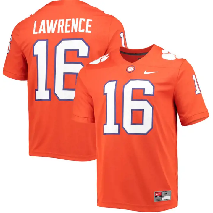Maillot de match Clemson Tigers NCAA Joueur Lawrence org