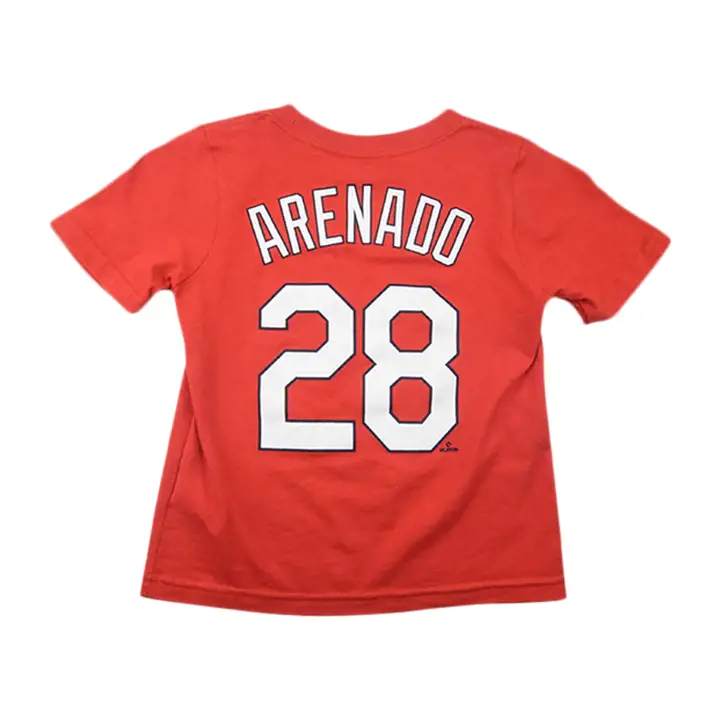 T-shirt Jeunesse Joueur N&N Nolan Arenado Rouge MLB STL CARDS