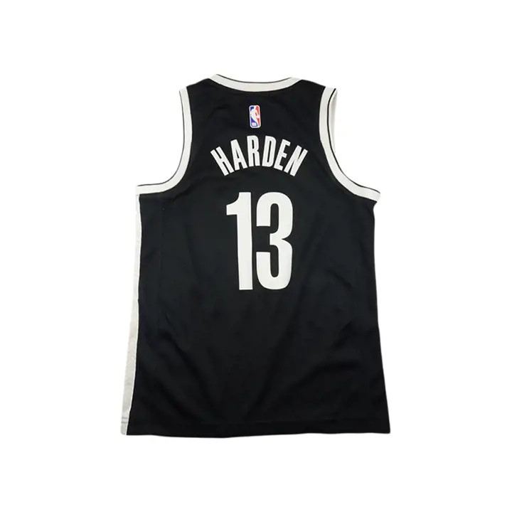 Maillot Swingman James Harden BLK Brooklyn Nets NBA Youth Icon