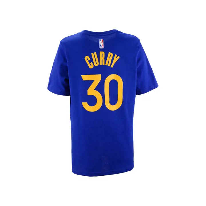 T-shirt N&N Curry bleu Golden State Warriors NBA plat enfant